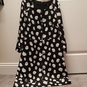 Dress with spots